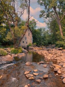 Paysage cyclable de la région des Cantons-de-l’Est (Estrie), au Québec