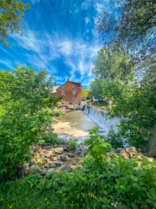 Paysage cyclable de la région des Cantons-de-l’Est (Estrie), au Québec