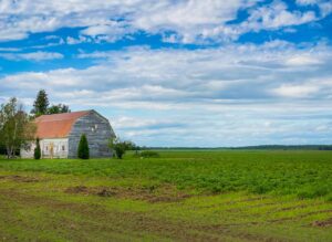 Paysage cyclable de la région du Saguenay-Lac-St-Jean, Québec