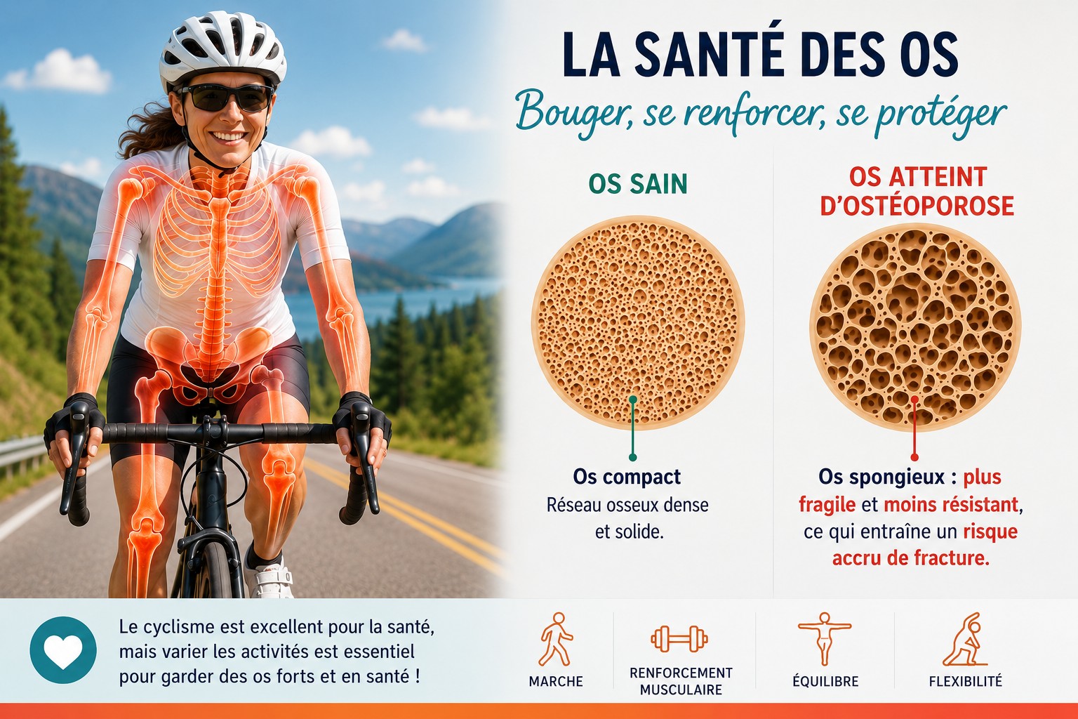Blog cyclisme et santé des os