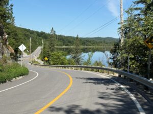 Rte 105 vers Wakefield